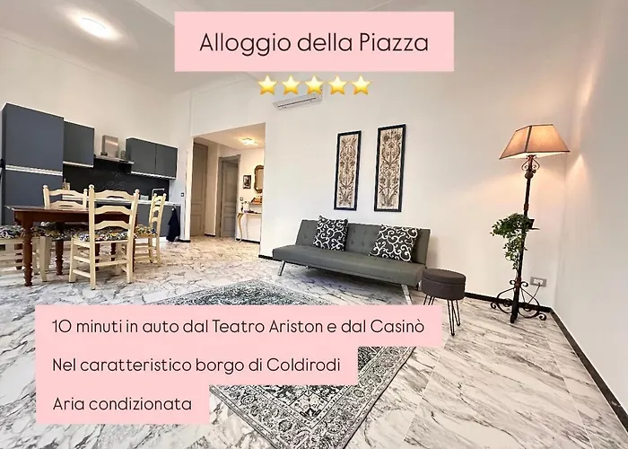 Appartamento Mare E Relax - Affittasi Della Piazza Con Aria Condizionata, Balcone E Ampia Disponibilità Di Parcheggi Liberi Sanremo